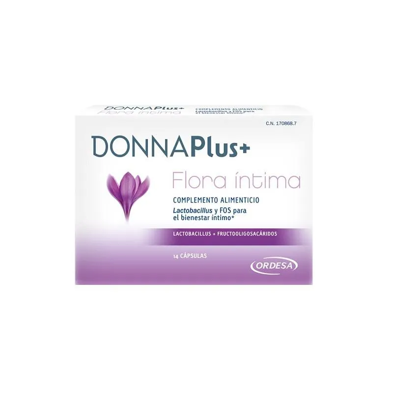 Donna Plus Donna Plus Integratore Alimentare Flora Intima Plus 14 Capsule