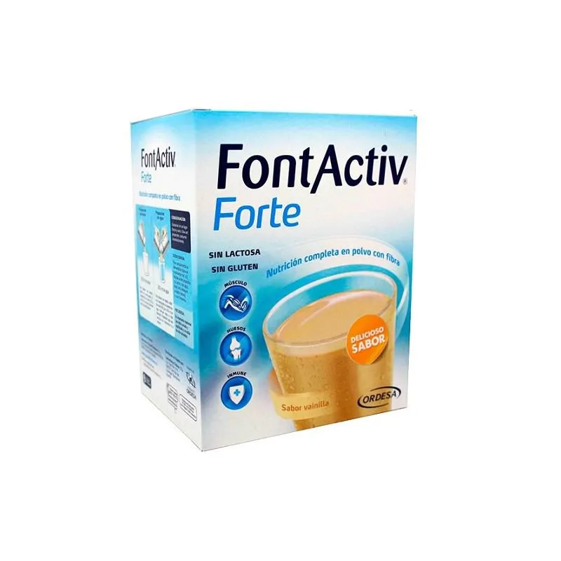 Fontactiv Forte Saveur Vanille 30g 14 Sachets