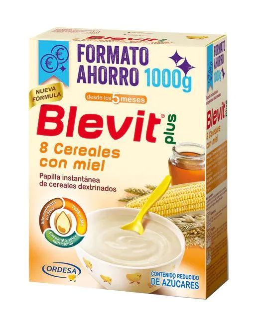 Ordesa Blevit 8 Cereales Snack Con Miele Istantaneo