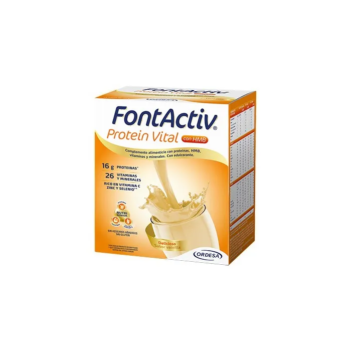 Ordesa Fontactive Protein Vital Vaniglia 14 Bustine