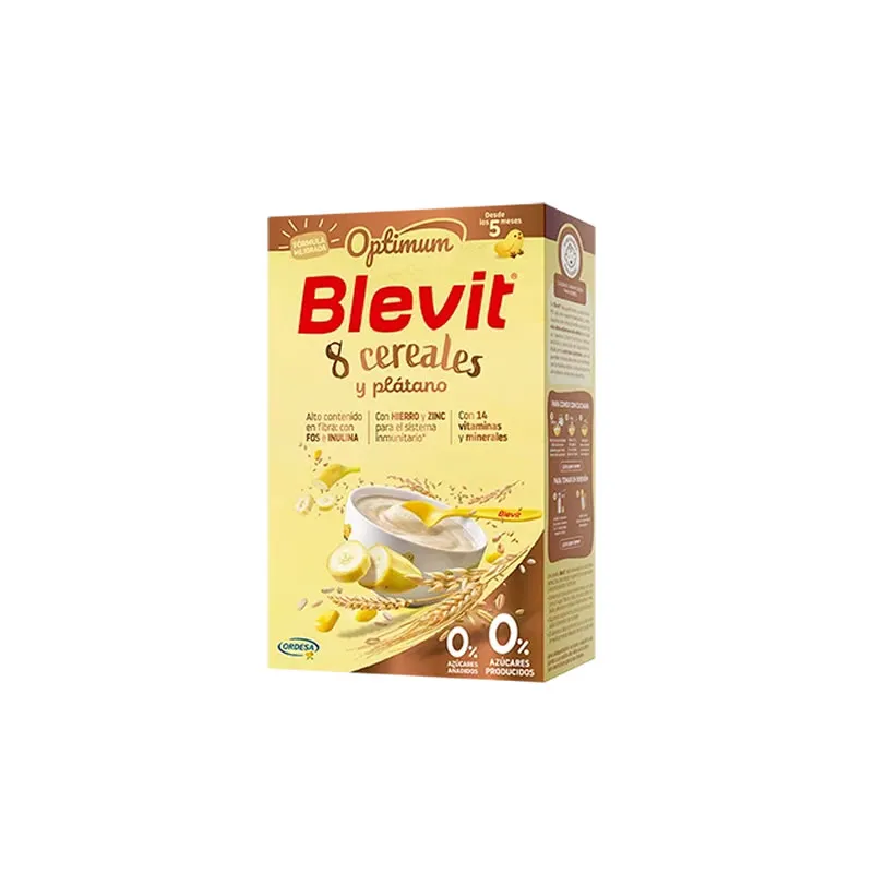 Ordesa Blevit Optimum 8 Cereali e Banana 500g