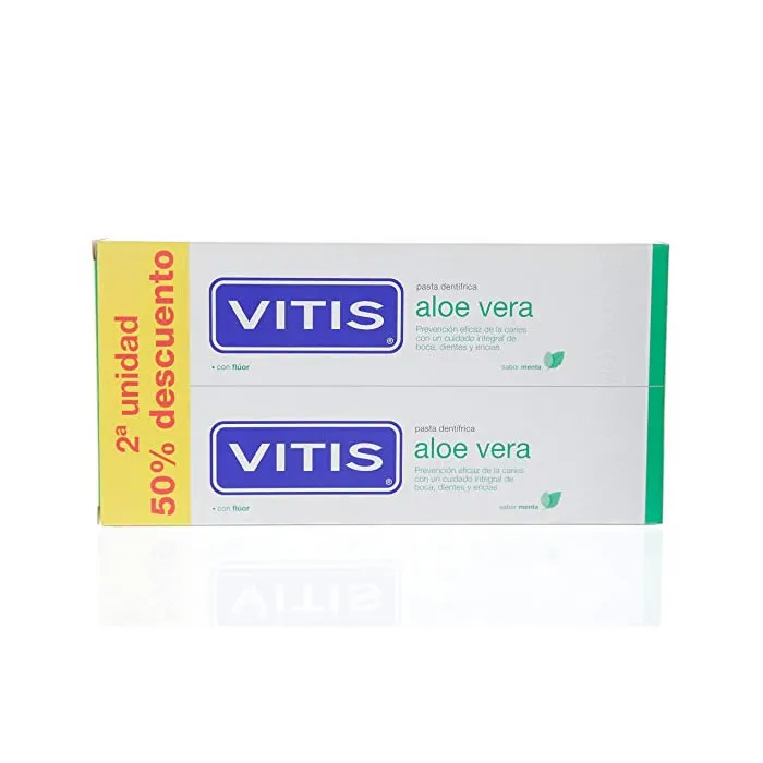Dentifricio Vita Aloe Vera al gusto di menta 2x150ml