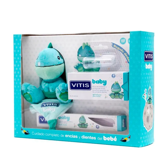 Vitis Baby Spazzolino da denti Gel calmante 30 ml + Gadget + Ditale