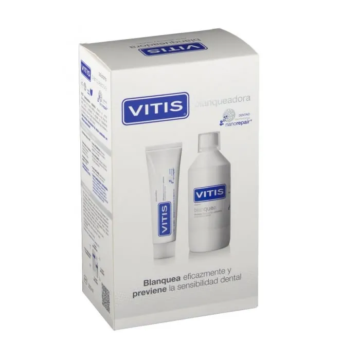 Vitis Dentifricio Sbiancante 100ml Set 2 Pezzi
