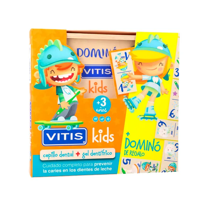 Dentifricio + spazzolino + gadget Vitis Kids