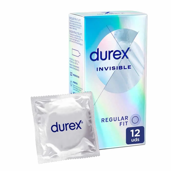 Invisible Regular Fit Condoms 12 Units