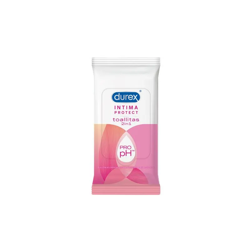 Salviettine Durex Intima Protect 20U