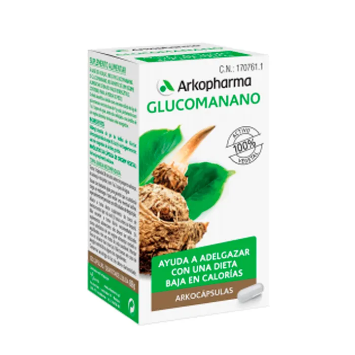 Arkopharma Arkocápsulas Glucomannano (Konjac) 50 Capsule