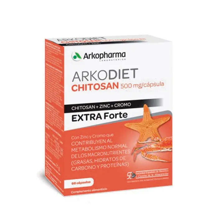 Arkopharma Chitosan Extra Forte 500mg 60 Capsule