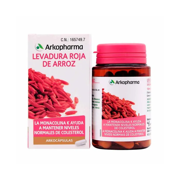 Arkopharma Arkocápsulas Riso Rosso Lievito 45 Capsule