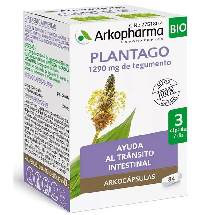 Arkopharma Plantago Arkocapsulas 84 Capsule