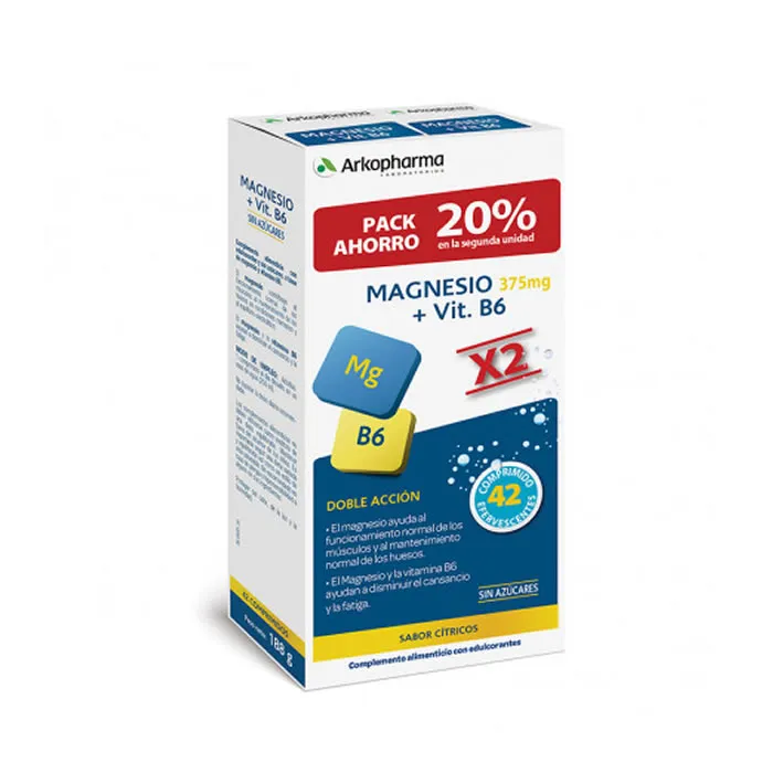 Arkovital Magnesio B6 375 mg 21 Compresse 2 Unità