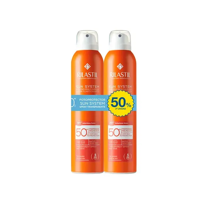 Rilastil Sun System Spray Tocco Secco Spf50 2x200ml