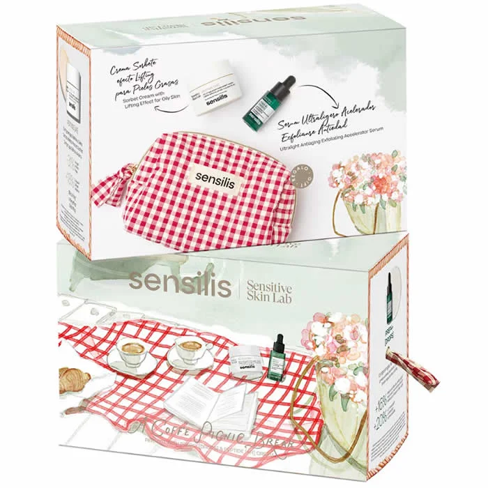 Sensilis Peptide Ar Sorbet Cream 50ml Coffret 3 Produits