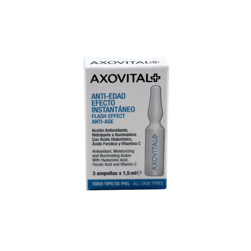 Axovital Avital Flash Fiale 3x 1,5 ml