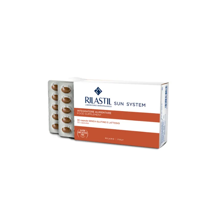 Rilastil Sun System Integratore Alimentare 3×30 Capsule