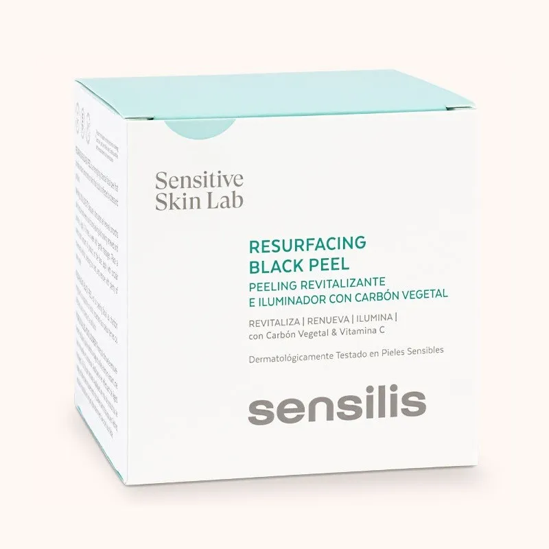 Sensilis Resurfacing Peeling Nero Rivitalizzante E Illuminante 50 ml