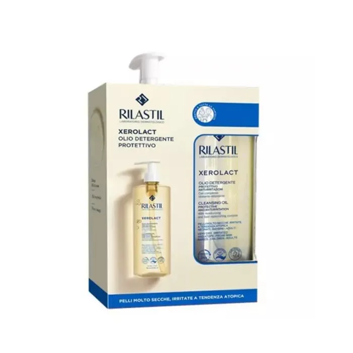 Rilastil Xerolact Oil 2 x 750ml Set 2 Pezzi