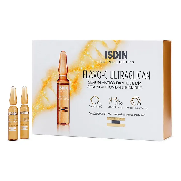 Isdin Flavo C Ultraglican 10 Ampoules