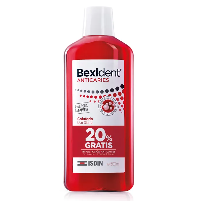 Isdin Bexident Anti Cavity Moutwash 500ml Isdin Bexident Anti Cavity Moutwash 500ml