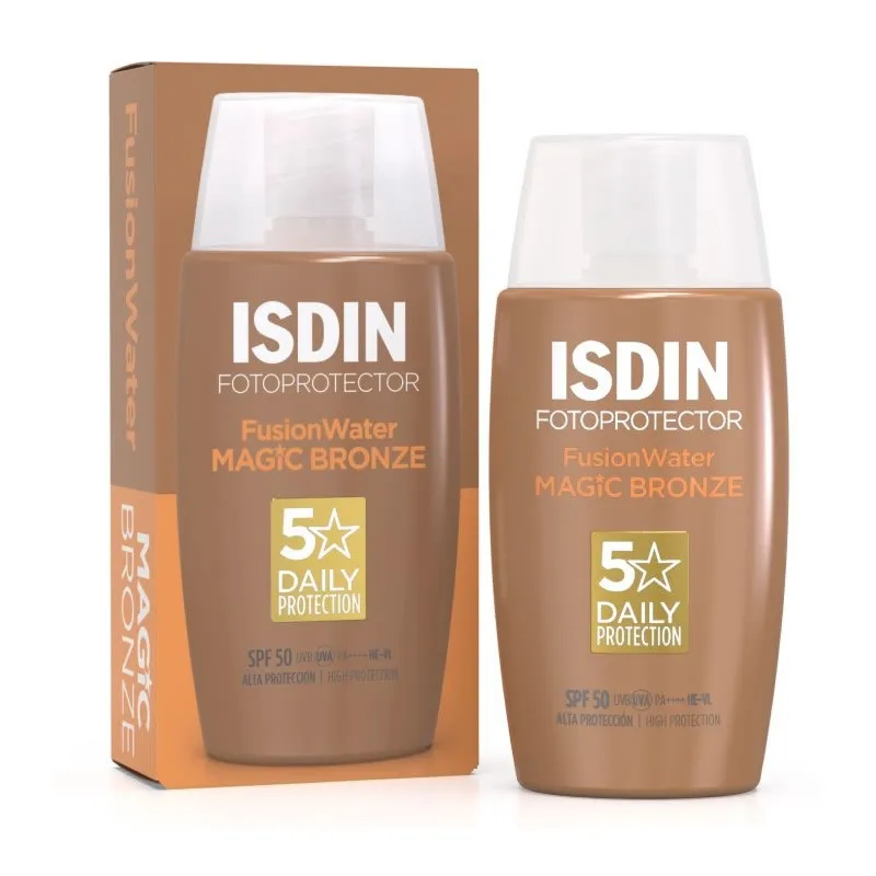 Isdin Fotoprotector Fusion Water Color Spf50 Bronze 50ml Isdin Fotoprotector Fusion Water Color Spf50 Bronze 50ml