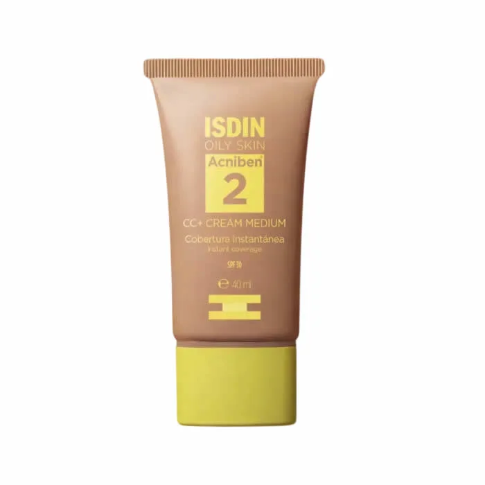 Isdin Acniben CC+ Medium Cream Spf30 40ml Isdin Acniben CC+ Medium Cream Spf30 40ml
