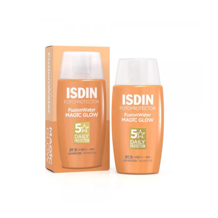 Isdin Photoprotecteur Eau Magique Éclat Spf50 50ml