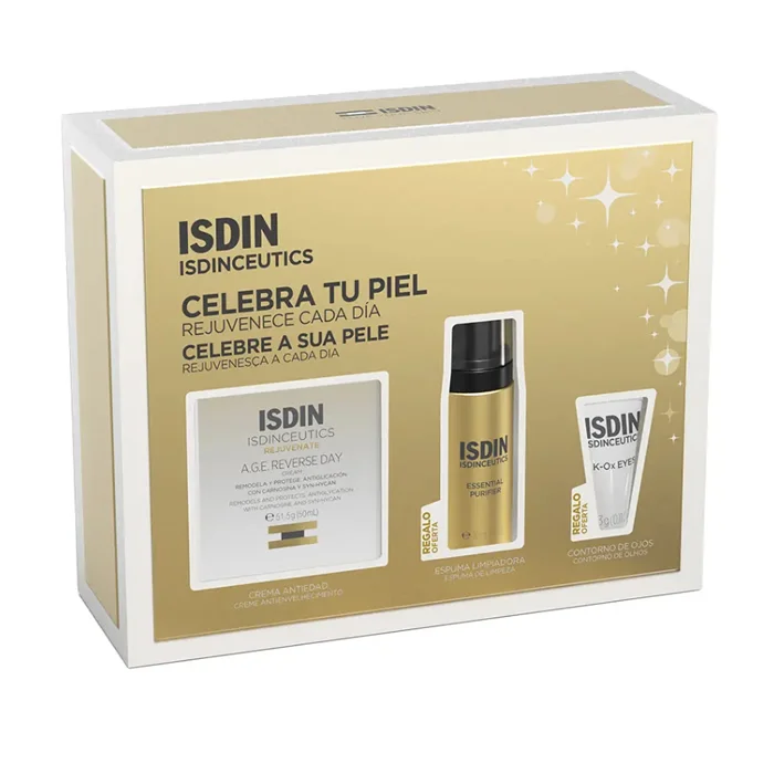Isdin Isdinceutics Age Reverse 50ml Set 3 Pieces Isdin Isdinceutics Age Reverse 50ml Set 3 Pieces