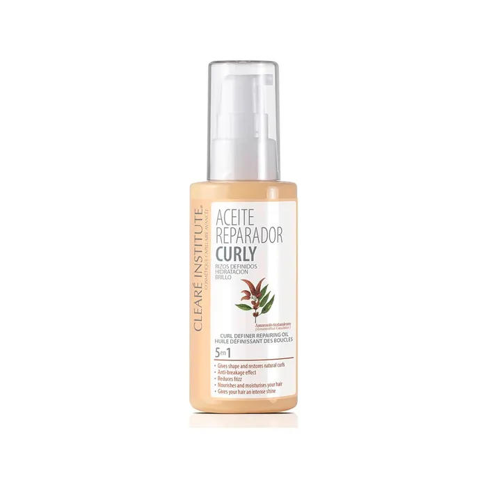 Clearé Institute Curly Curls Defined Curl Repair Oil Idratante e Lucidante 50 ml