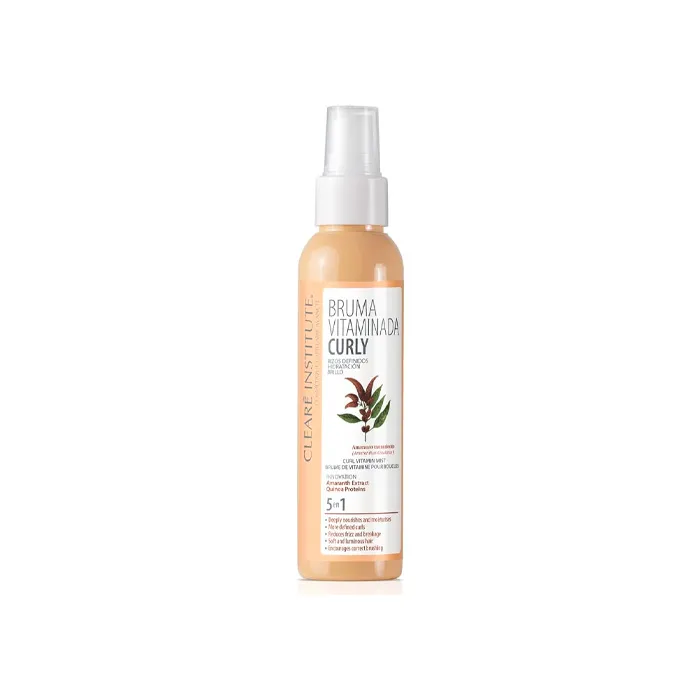 Clearé Institute Curly Curly Vitamin Mist Ricci Definiti Idratante e Lucidante 125ml