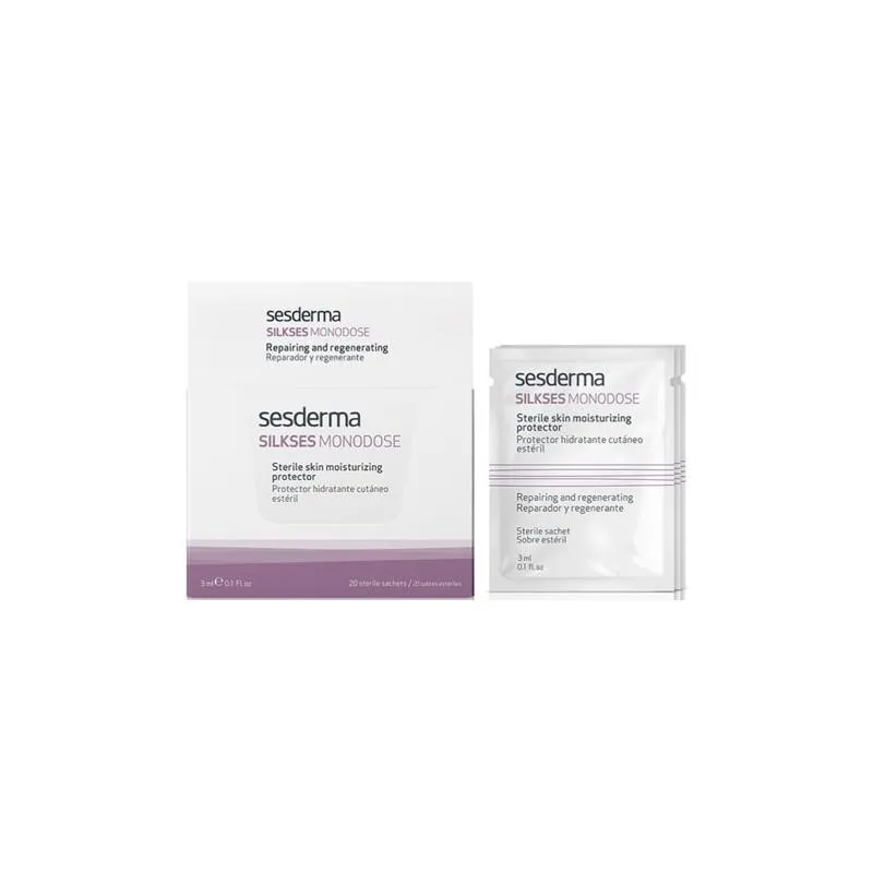 Sesderma Silkses Crema protettiva idratante per la pelle 3 ml x 20 dosi singole
