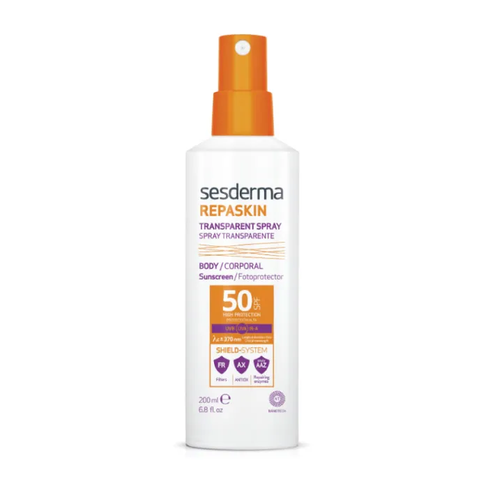 Sesderma Repaskin Spray Trasparente Spf50 200ml