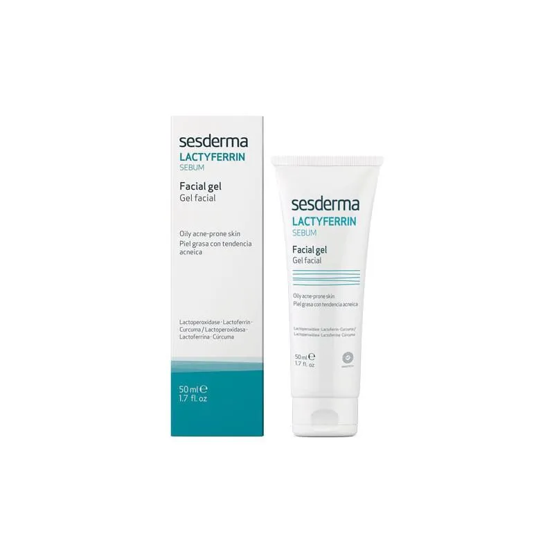 Sesderma Lactoferrin Sebum Facial Gel 50 ml