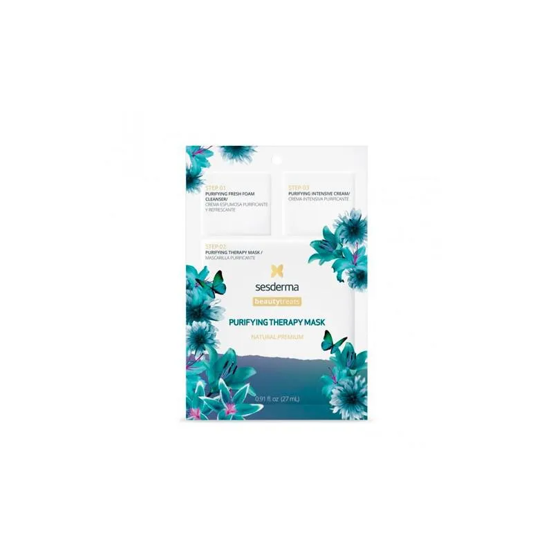 Maschera terapeutica purificante Sesderma 27 ml