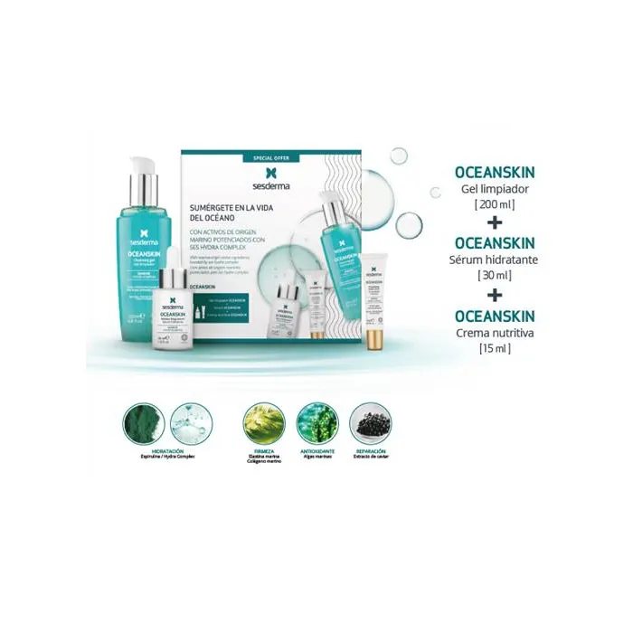 Sesderma Ocean Skin Pack Set 3 pezzi