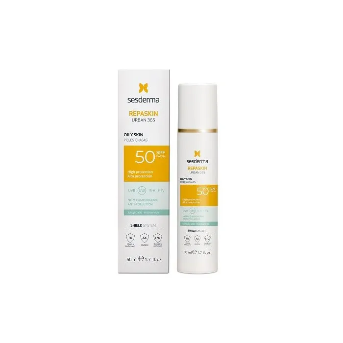Sesderma Repa Skin Urban 365 Fotoprotector Pelle Grassa SPF 50 50 ml