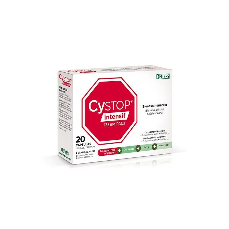 Deiters Cystop Intensive 20 Capsule