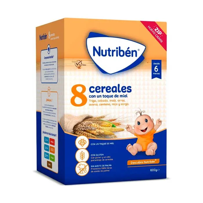 Nutriben 8 Cereali al Miele 600g