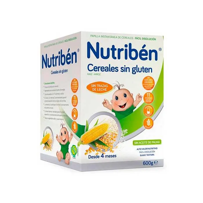 Cereali senza glutine Nutriben 600 g