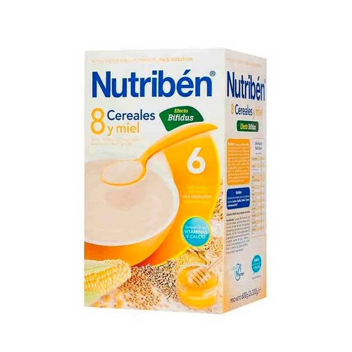 Nutribén 8 Cereali e Miele Bifidus 600g
