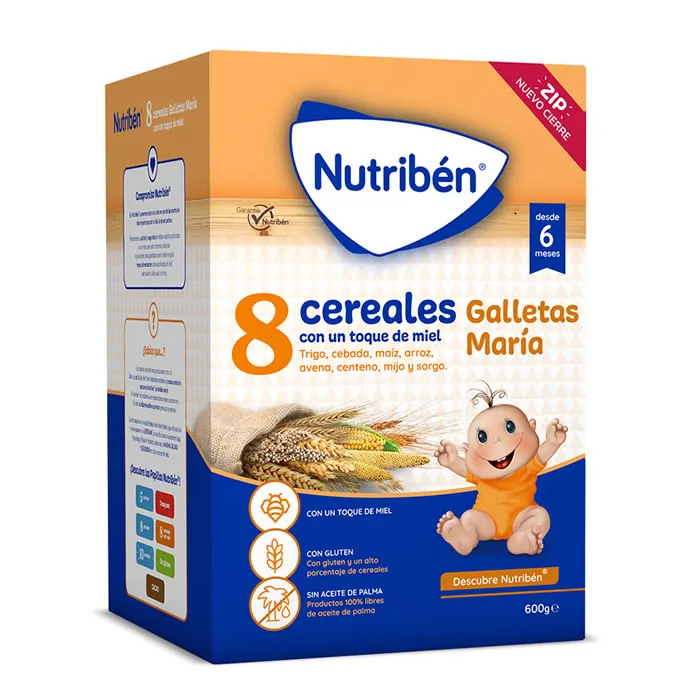 Nutriben 8 Cereali Biscotti al Miele 600g