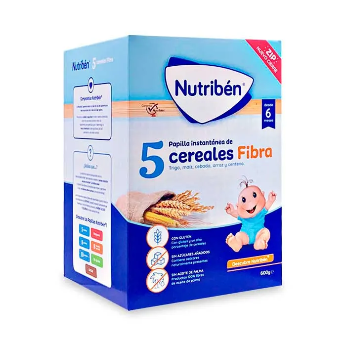 Nutriben 5 Cereali Fibra 600g