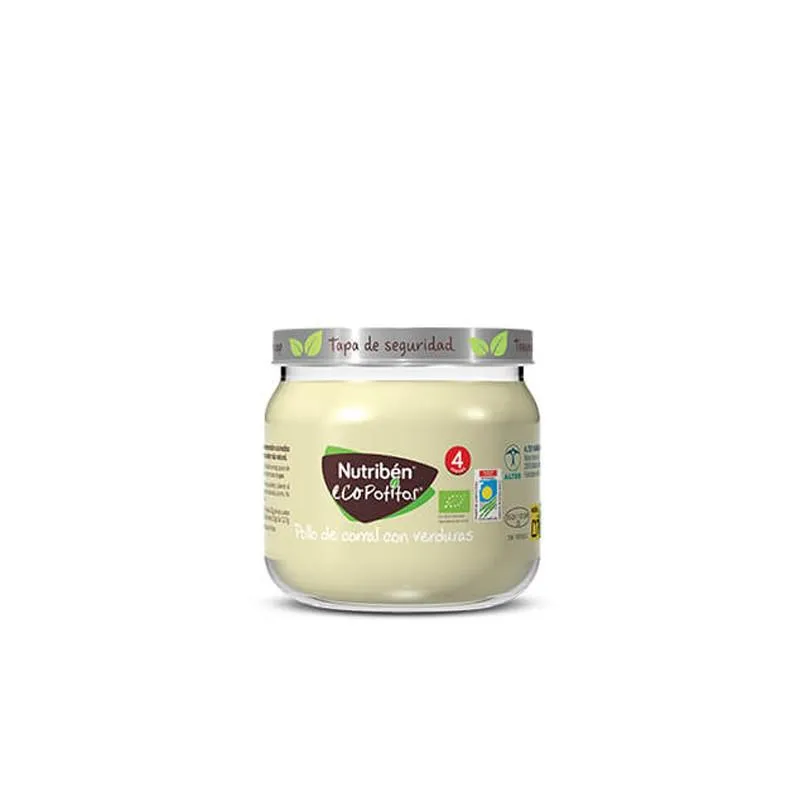 Nutribén Nutribén Eco Baby Food Verdure con Pollo Allevato all’Aperto 120g