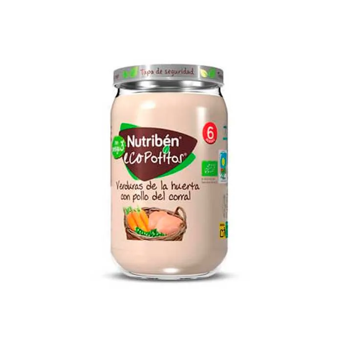 Nutriben Eco Potito Verdure e Pollo 235g