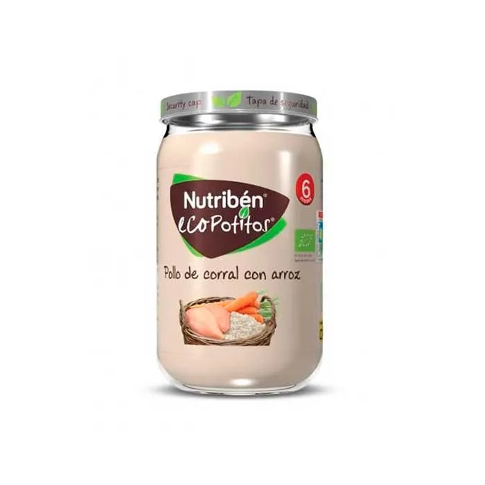 Nutriben Eco Potito Pollo ruspante con riso 235 g