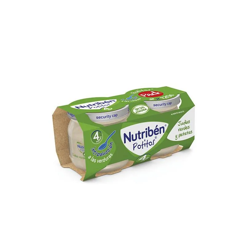 Nutriben Nutriben Baby Food Introduzione Bipack Fagiolini con patate 2x 120g