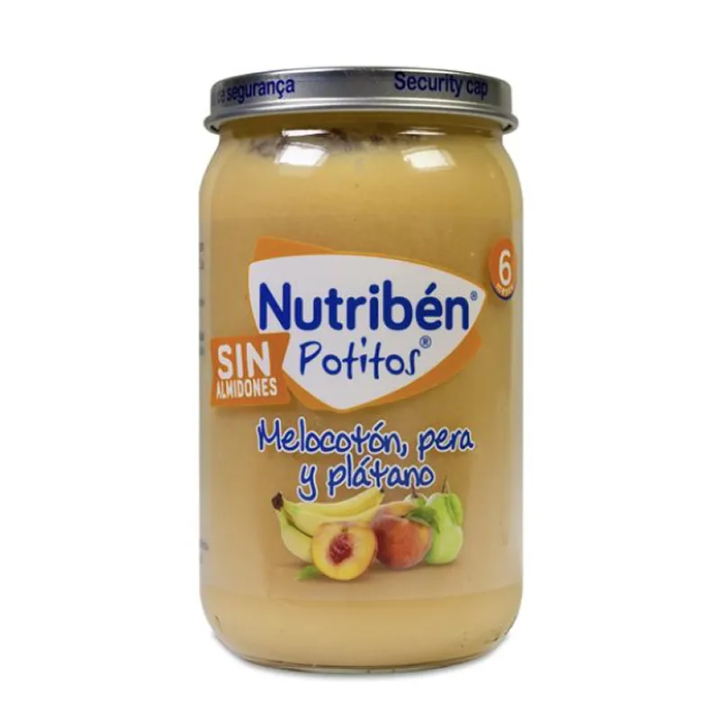 Nutriben Barattolo Pesca, Pera e Banana 235 g