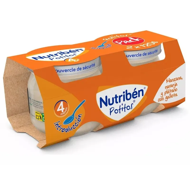 Nutriben Patate Mela e Pera 2 x 120 g