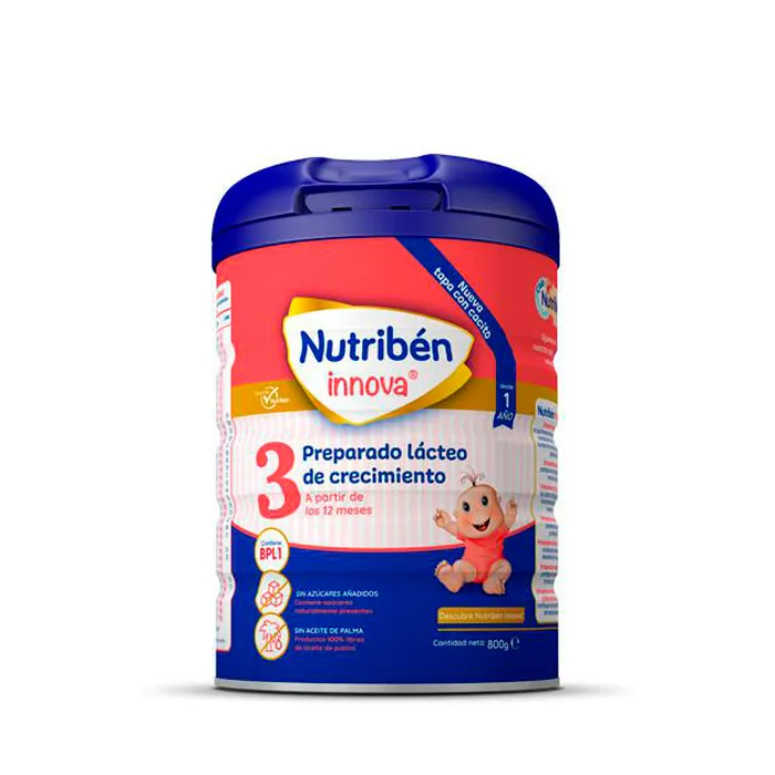 Nutribén Innova 3 Formula di crescita a base di latte 800 g