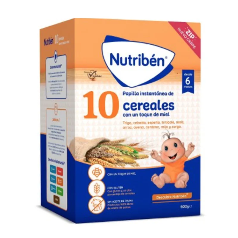 Nutribén 10 Cereali con Miele 1 Busta 600 g